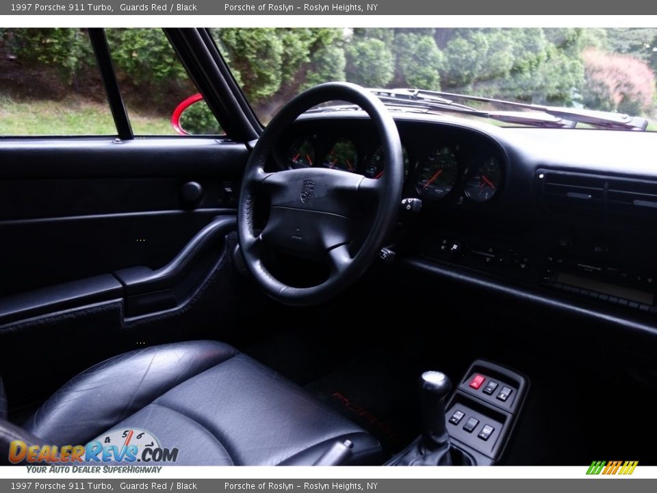 1997 Porsche 911 Turbo Guards Red / Black Photo #20