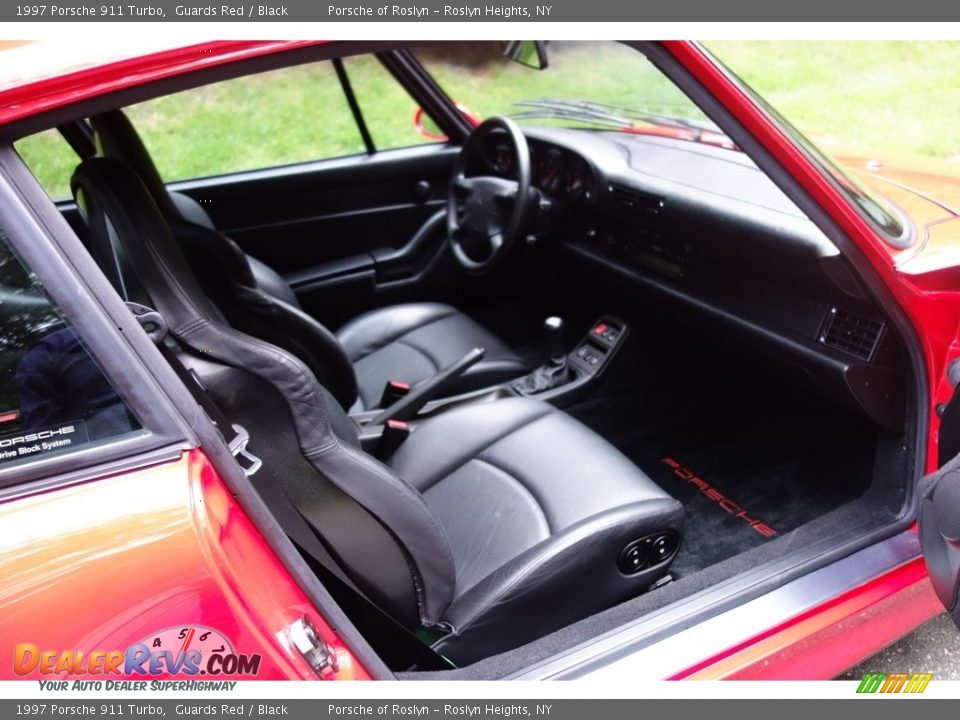 1997 Porsche 911 Turbo Guards Red / Black Photo #21