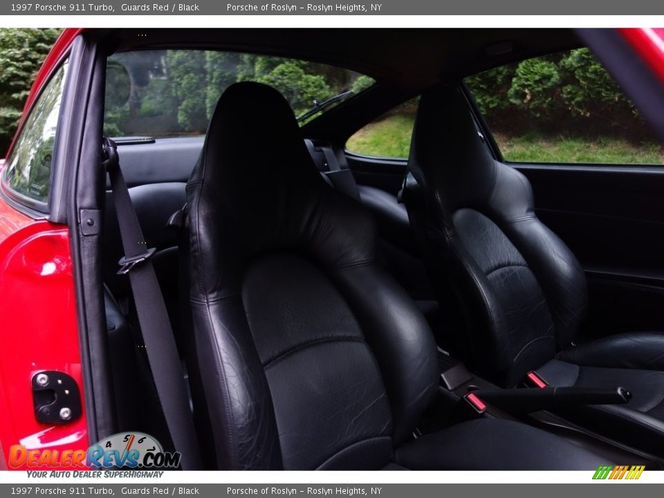 1997 Porsche 911 Turbo Guards Red / Black Photo #22