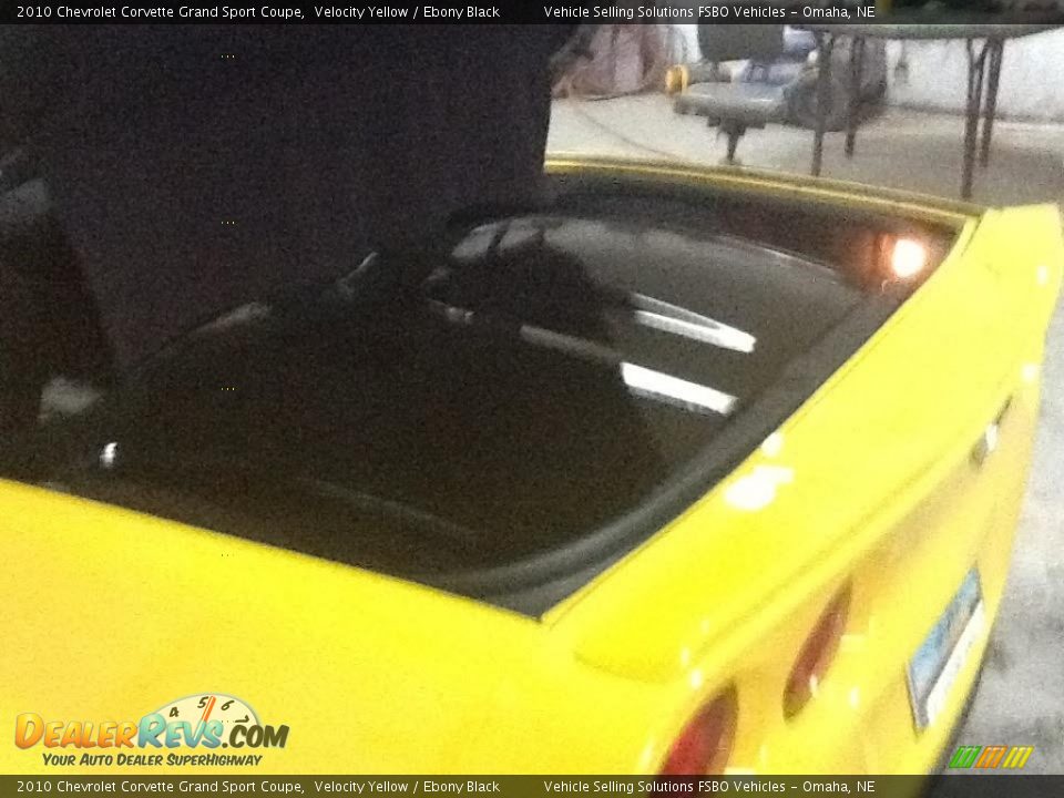 2010 Chevrolet Corvette Grand Sport Coupe Velocity Yellow / Ebony Black Photo #5