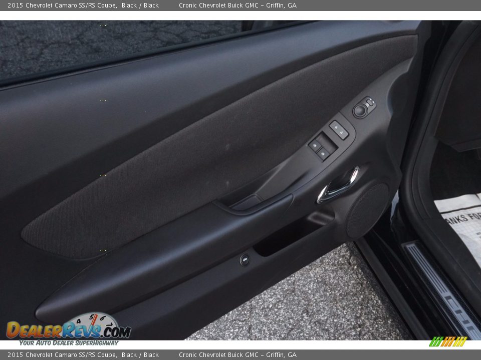 2015 Chevrolet Camaro SS/RS Coupe Black / Black Photo #12