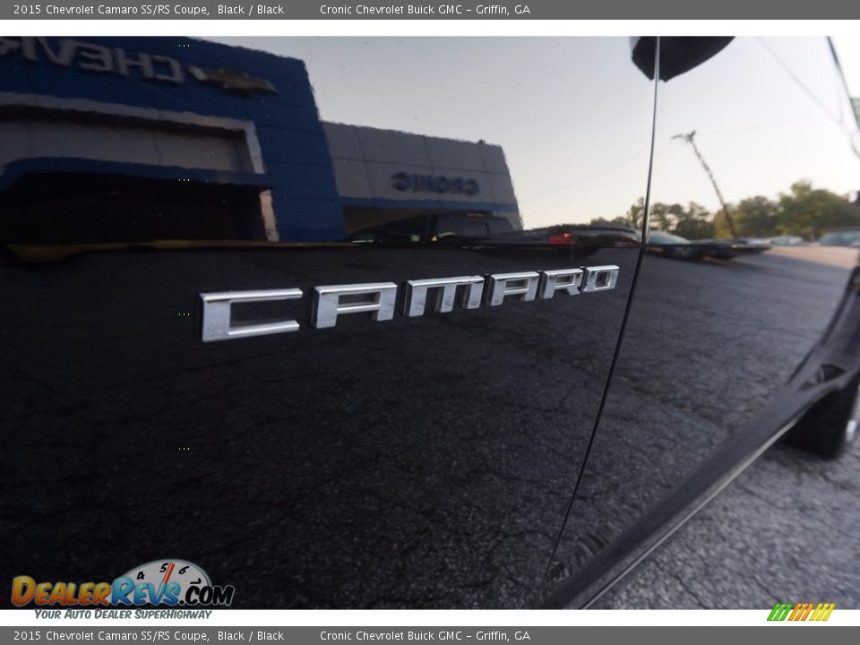2015 Chevrolet Camaro SS/RS Coupe Black / Black Photo #14