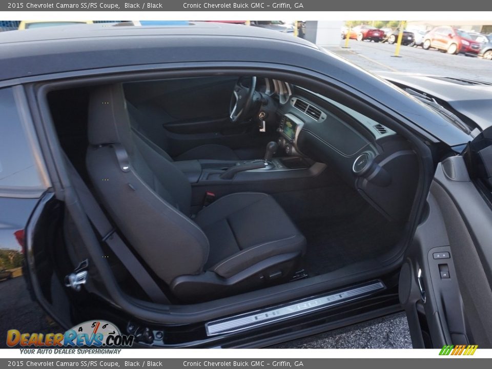 2015 Chevrolet Camaro SS/RS Coupe Black / Black Photo #17