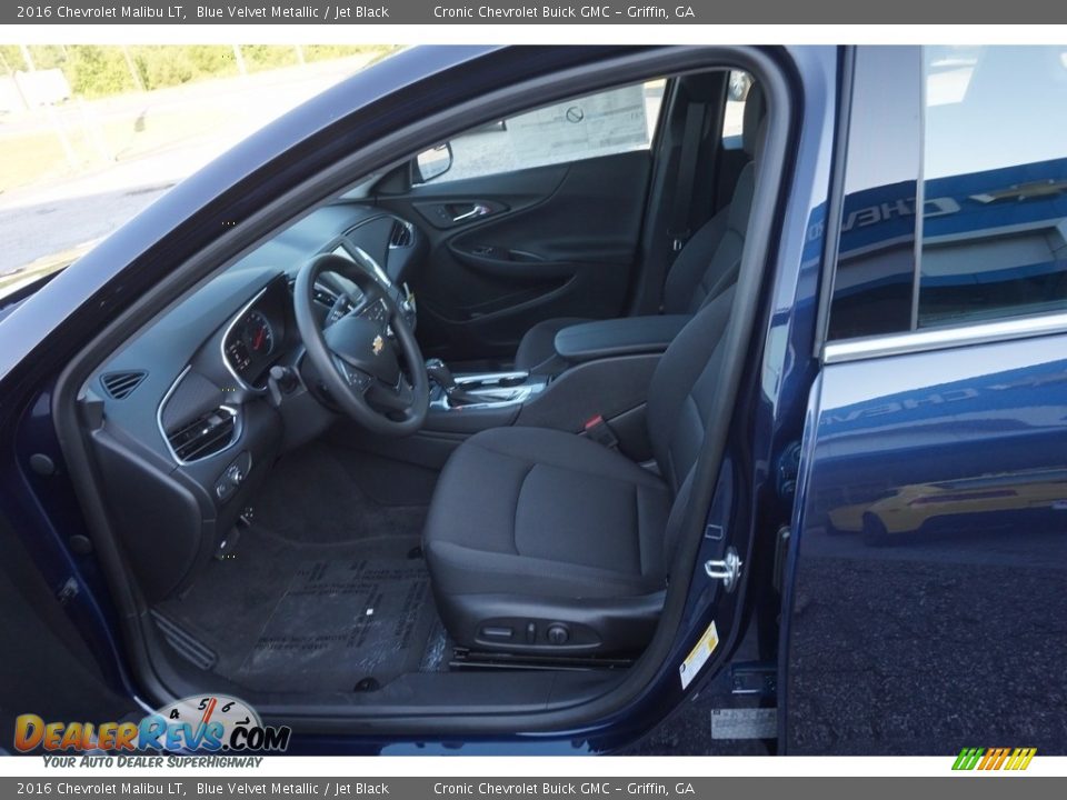 2016 Chevrolet Malibu LT Blue Velvet Metallic / Jet Black Photo #9