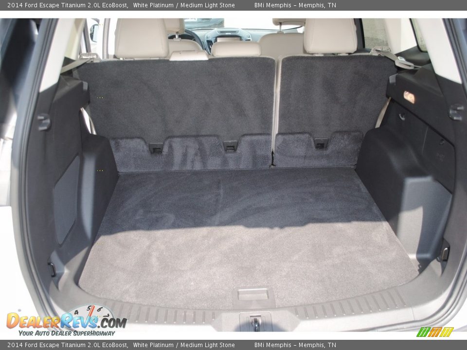 2014 Ford Escape Titanium 2.0L EcoBoost White Platinum / Medium Light Stone Photo #30
