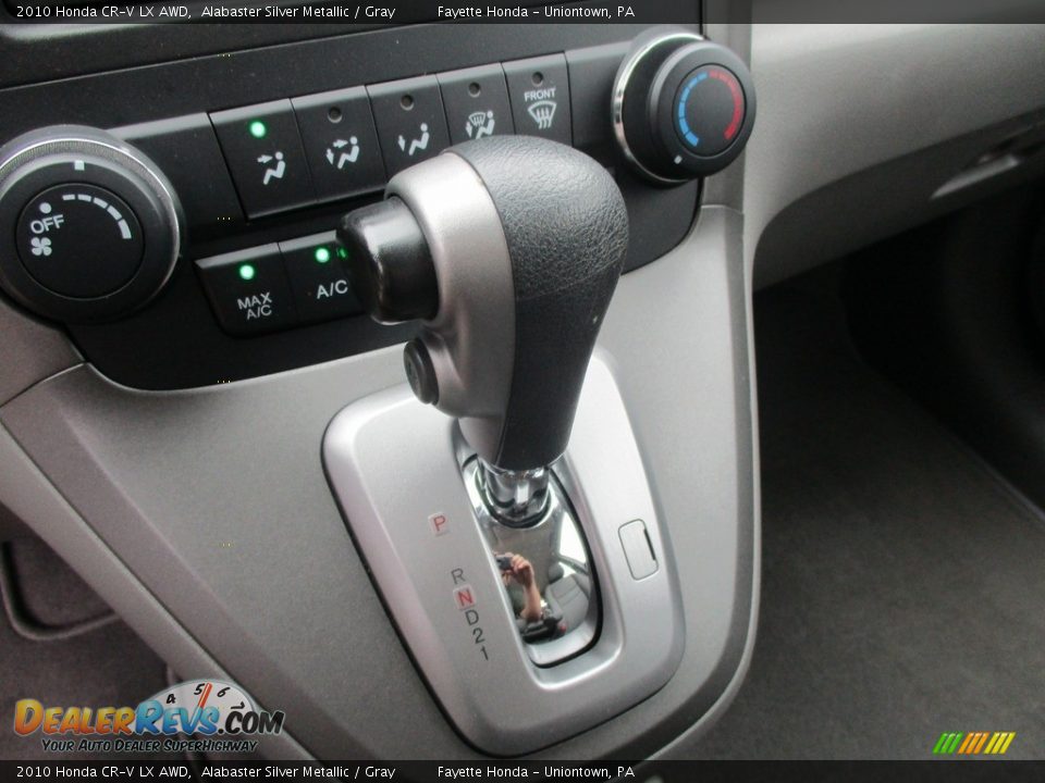 2010 Honda CR-V LX AWD Alabaster Silver Metallic / Gray Photo #11