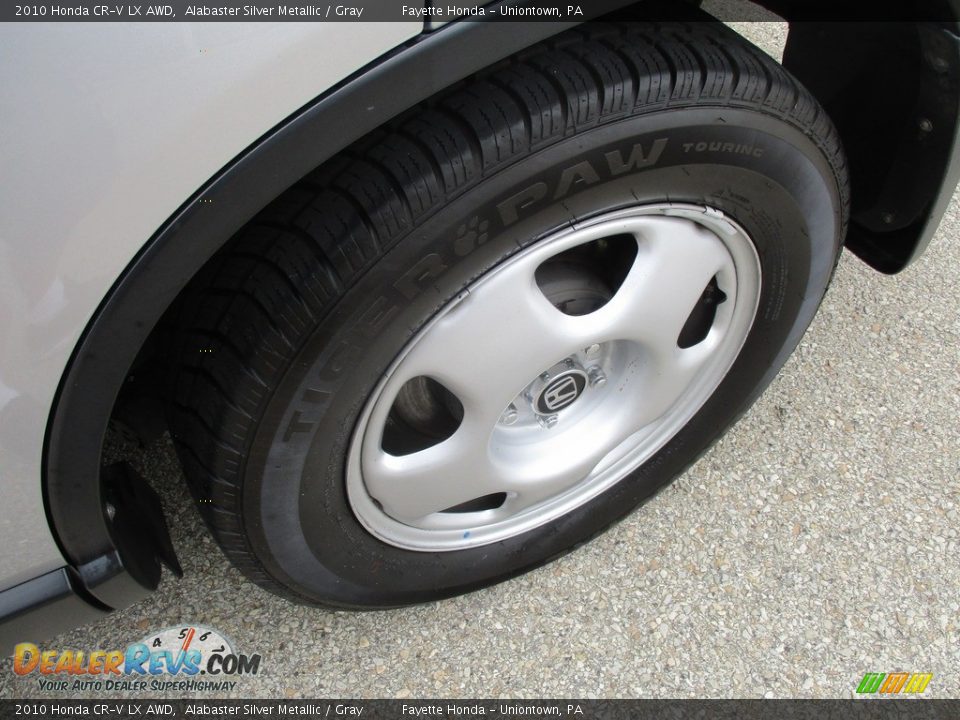 2010 Honda CR-V LX AWD Alabaster Silver Metallic / Gray Photo #15