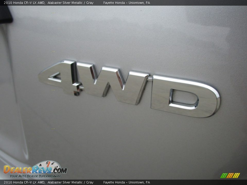2010 Honda CR-V LX AWD Alabaster Silver Metallic / Gray Photo #18