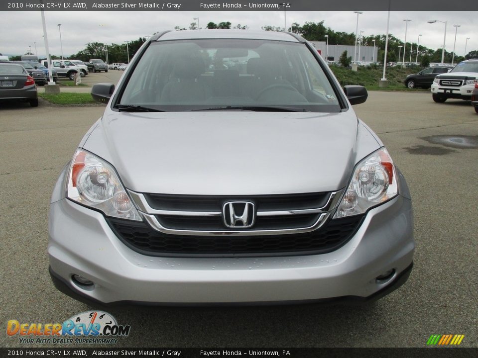 2010 Honda CR-V LX AWD Alabaster Silver Metallic / Gray Photo #19