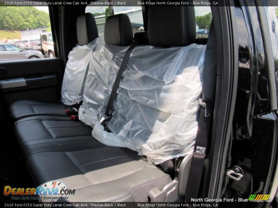 2016 Ford F250 Super Duty Lariat Crew Cab 4x4 Shadow Black / Black Photo #13