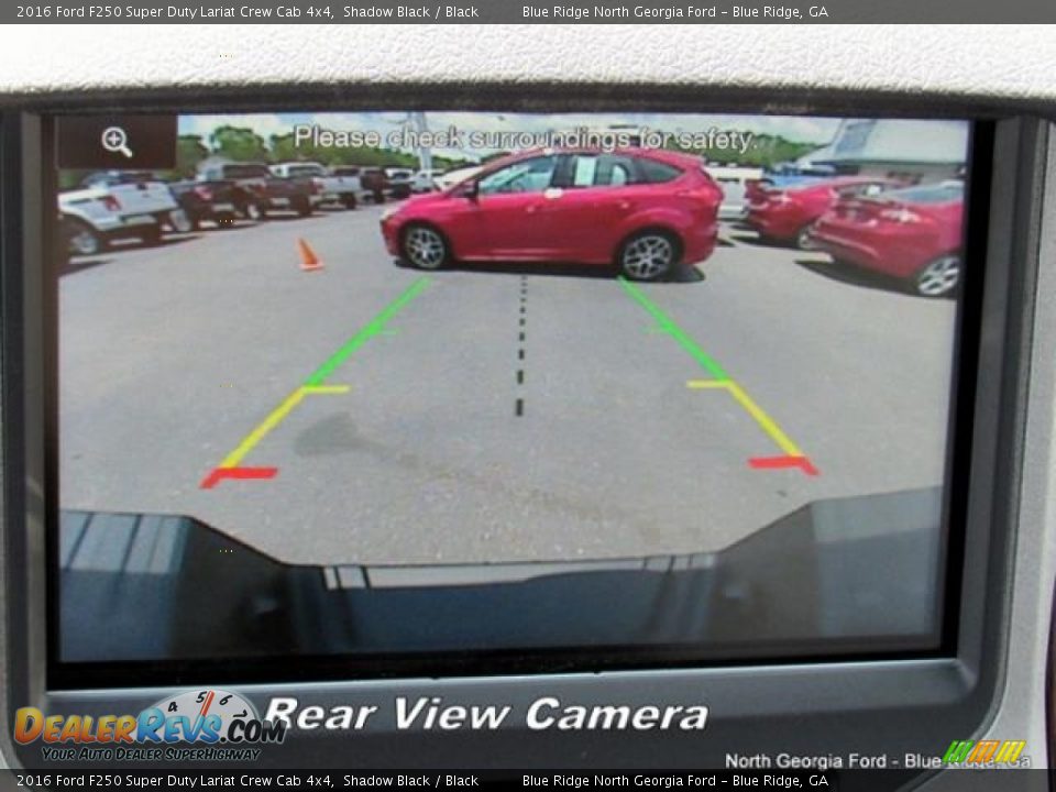 2016 Ford F250 Super Duty Lariat Crew Cab 4x4 Shadow Black / Black Photo #22