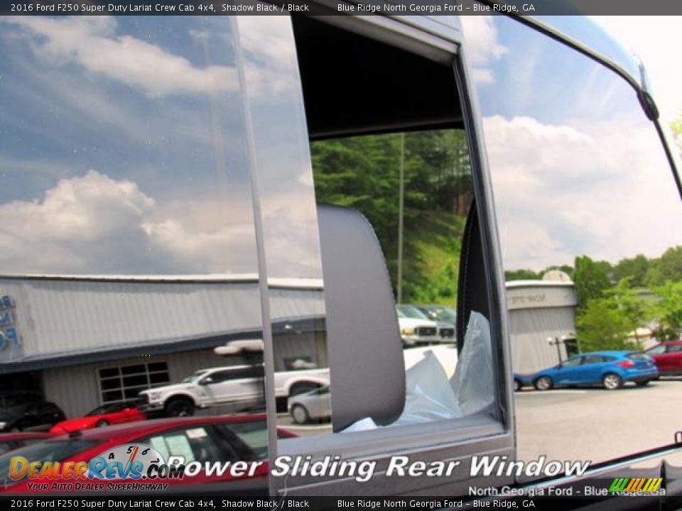 2016 Ford F250 Super Duty Lariat Crew Cab 4x4 Shadow Black / Black Photo #26