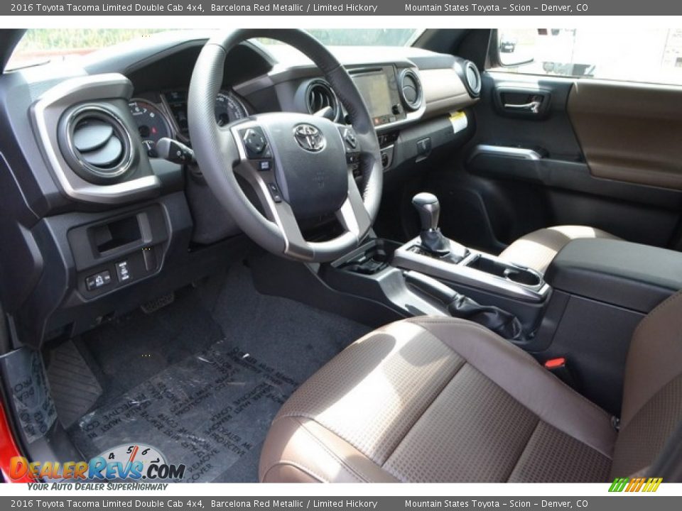 Limited Hickory Interior - 2016 Toyota Tacoma Limited Double Cab 4x4 Photo #5