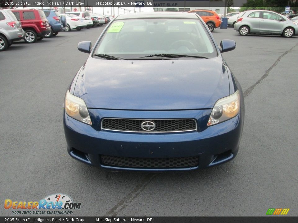2005 Scion tC Indigo Ink Pearl / Dark Gray Photo #3