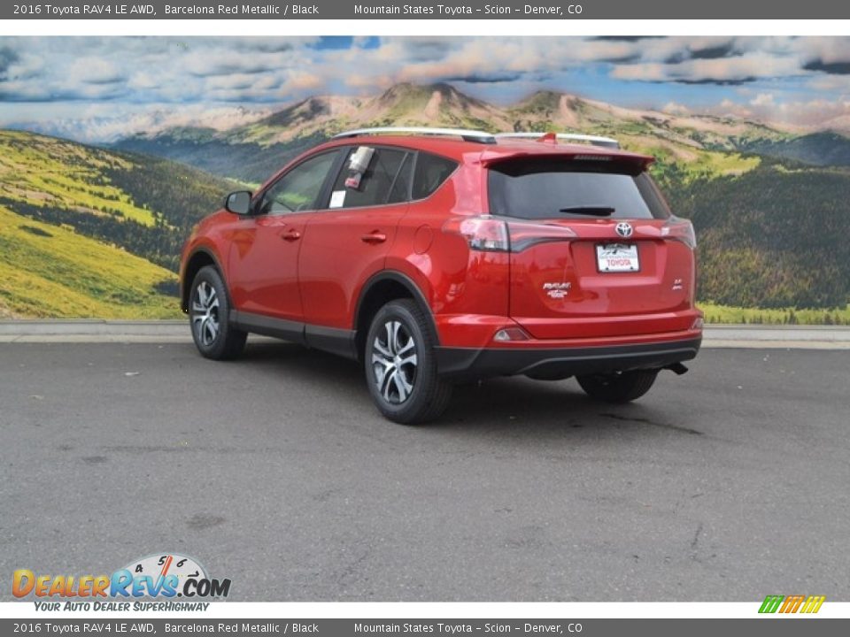 2016 Toyota RAV4 LE AWD Barcelona Red Metallic / Black Photo #3