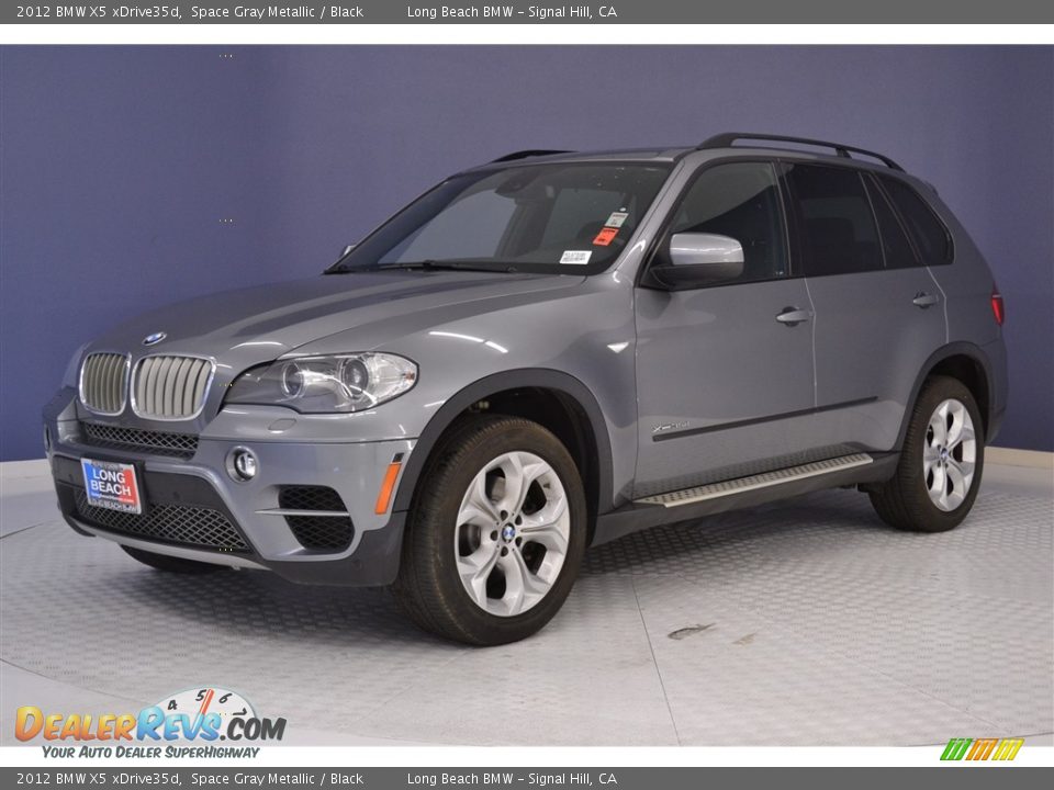2012 BMW X5 xDrive35d Space Gray Metallic / Black Photo #3