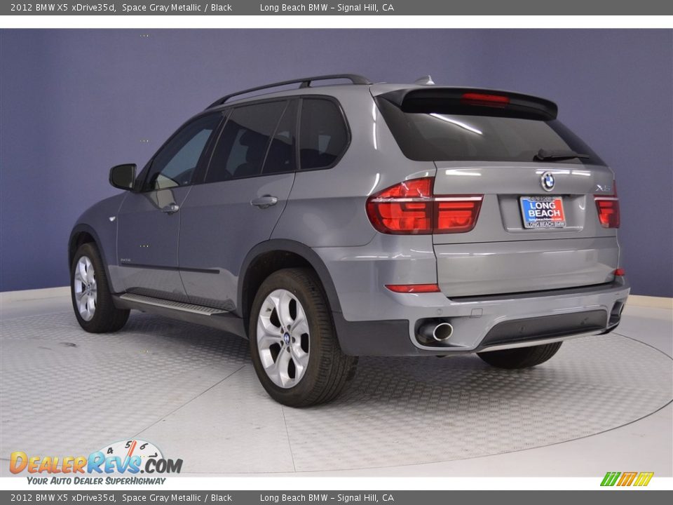2012 BMW X5 xDrive35d Space Gray Metallic / Black Photo #5