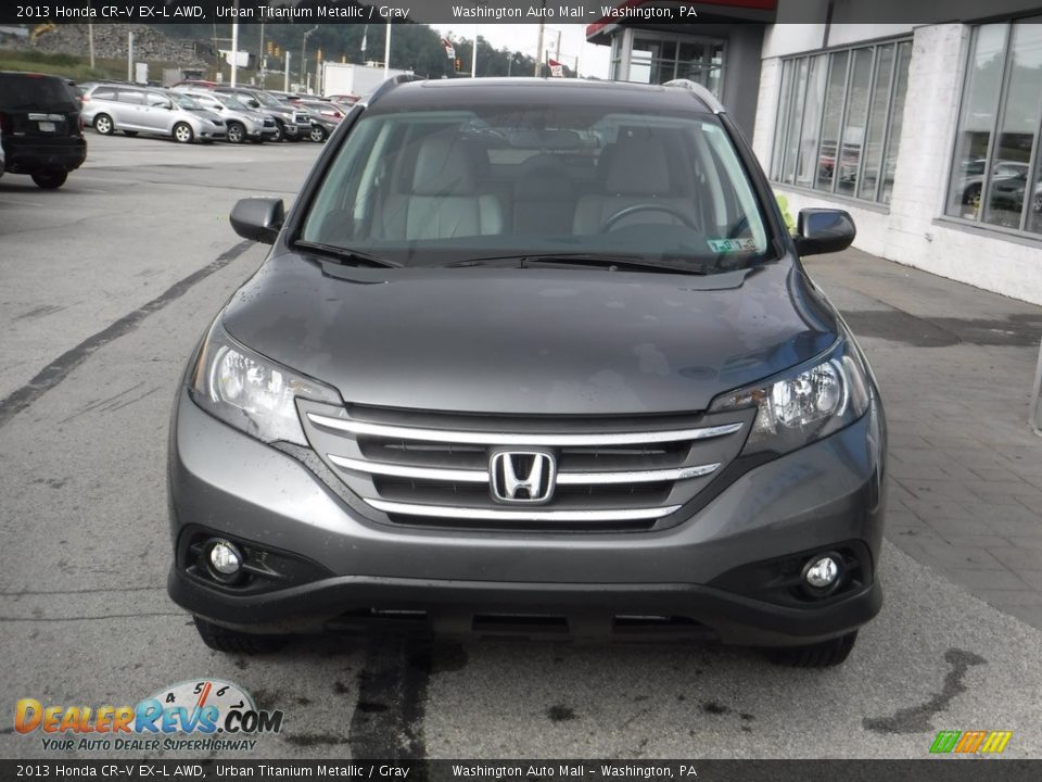 2013 Honda CR-V EX-L AWD Urban Titanium Metallic / Gray Photo #4