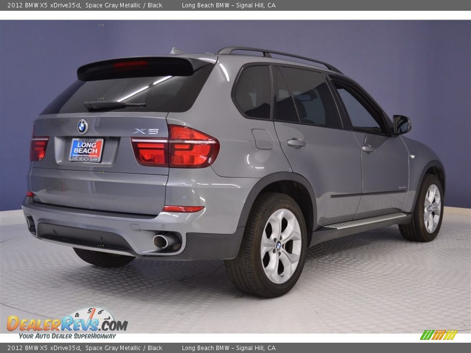2012 BMW X5 xDrive35d Space Gray Metallic / Black Photo #7