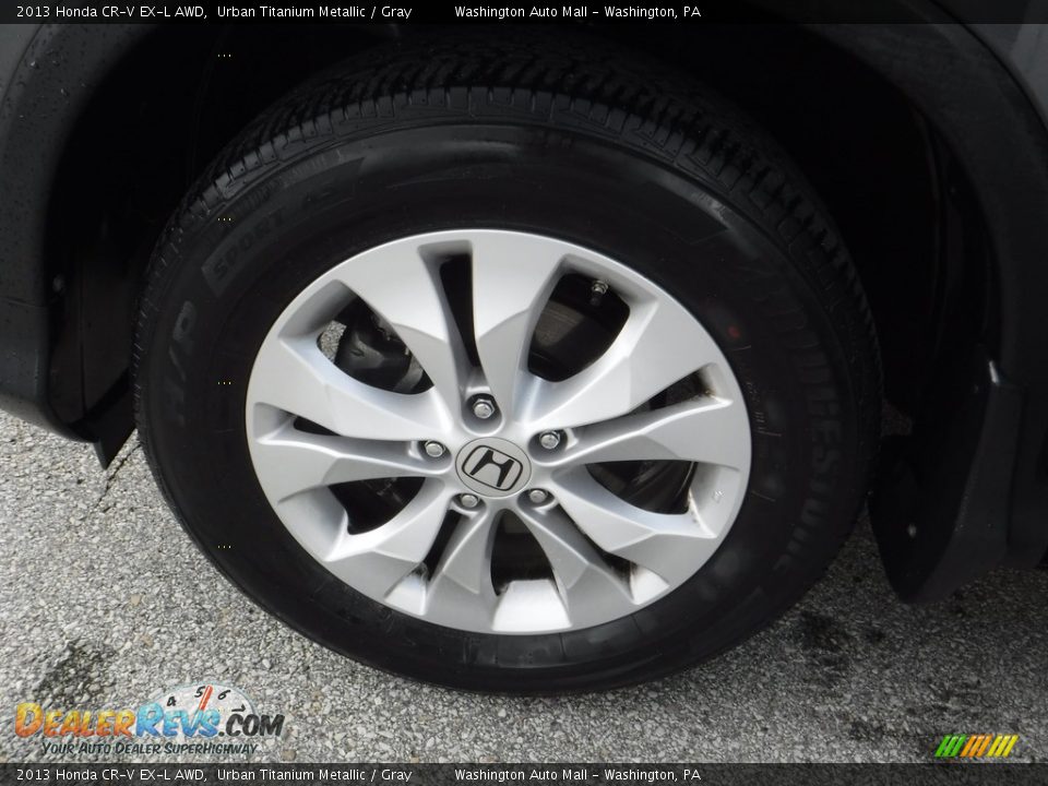 2013 Honda CR-V EX-L AWD Urban Titanium Metallic / Gray Photo #5