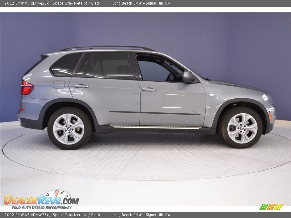 2012 BMW X5 xDrive35d Space Gray Metallic / Black Photo #8