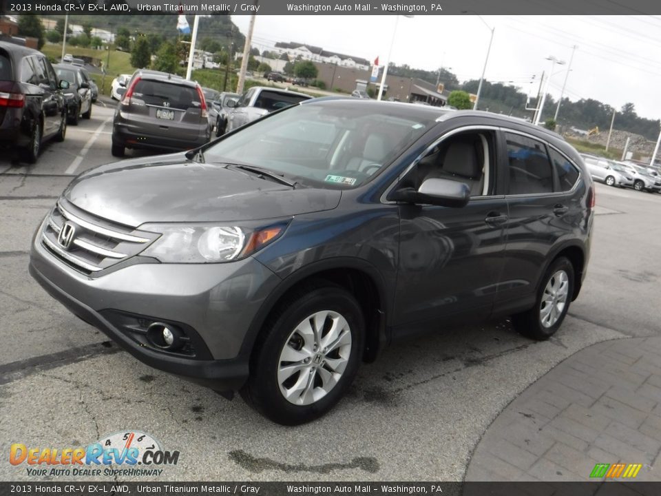 2013 Honda CR-V EX-L AWD Urban Titanium Metallic / Gray Photo #6