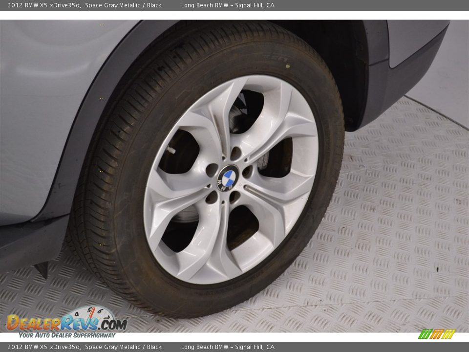 2012 BMW X5 xDrive35d Space Gray Metallic / Black Photo #9
