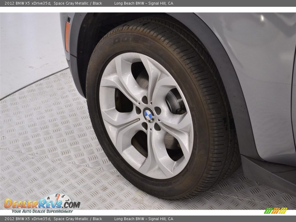 2012 BMW X5 xDrive35d Space Gray Metallic / Black Photo #10