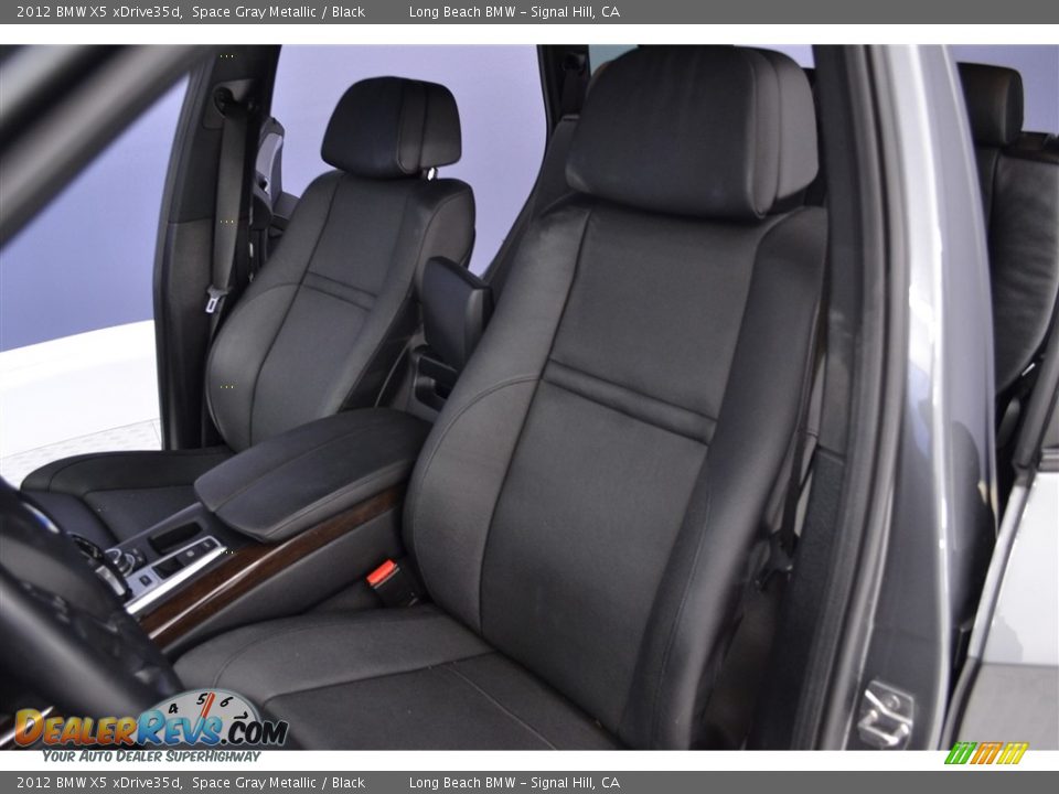 2012 BMW X5 xDrive35d Space Gray Metallic / Black Photo #12