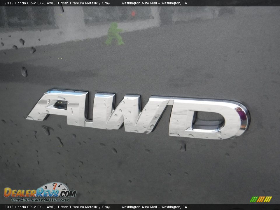 2013 Honda CR-V EX-L AWD Urban Titanium Metallic / Gray Photo #11