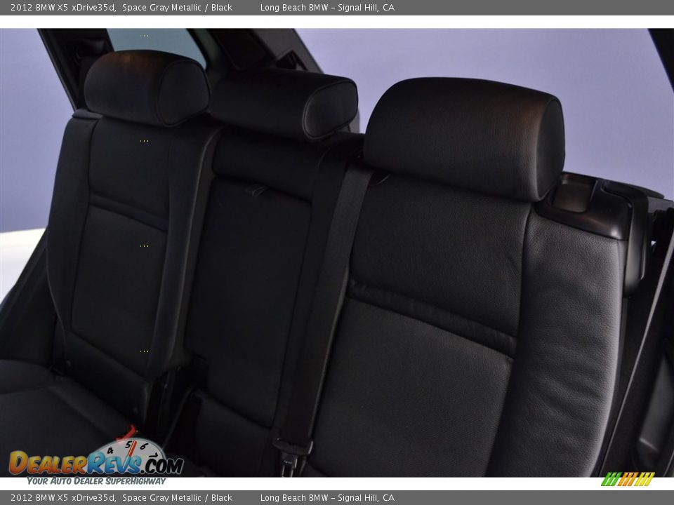 2012 BMW X5 xDrive35d Space Gray Metallic / Black Photo #14