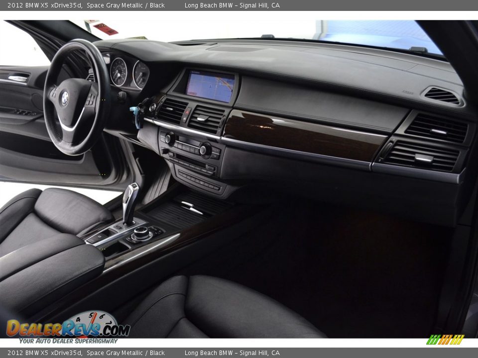 2012 BMW X5 xDrive35d Space Gray Metallic / Black Photo #16