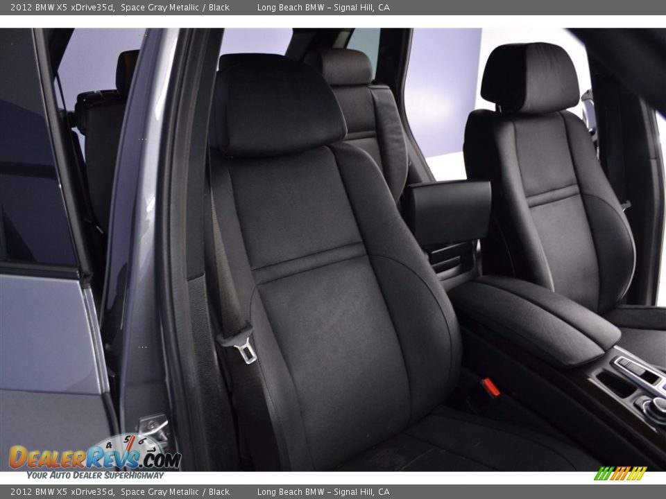 2012 BMW X5 xDrive35d Space Gray Metallic / Black Photo #17