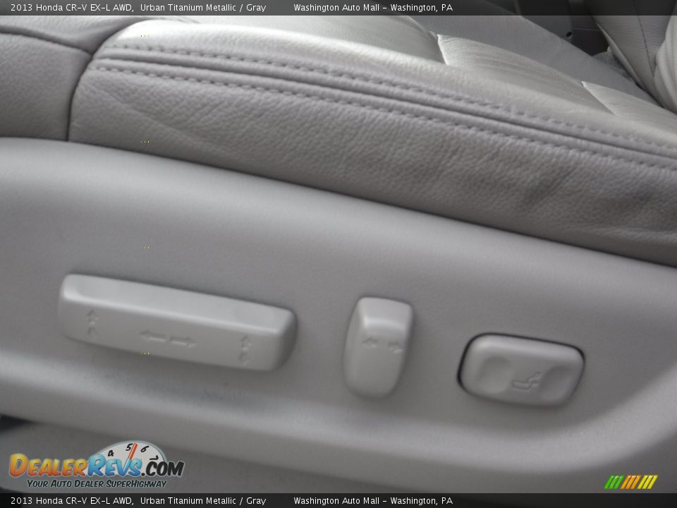 2013 Honda CR-V EX-L AWD Urban Titanium Metallic / Gray Photo #15