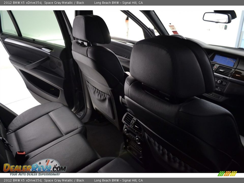 2012 BMW X5 xDrive35d Space Gray Metallic / Black Photo #18