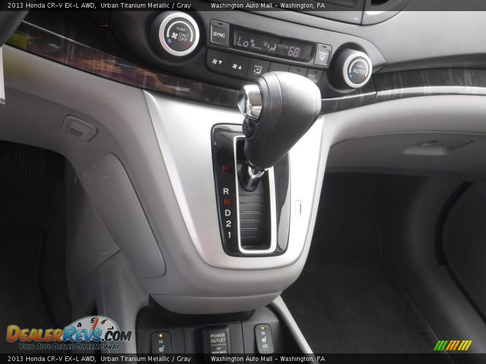 2013 Honda CR-V EX-L AWD Urban Titanium Metallic / Gray Photo #19