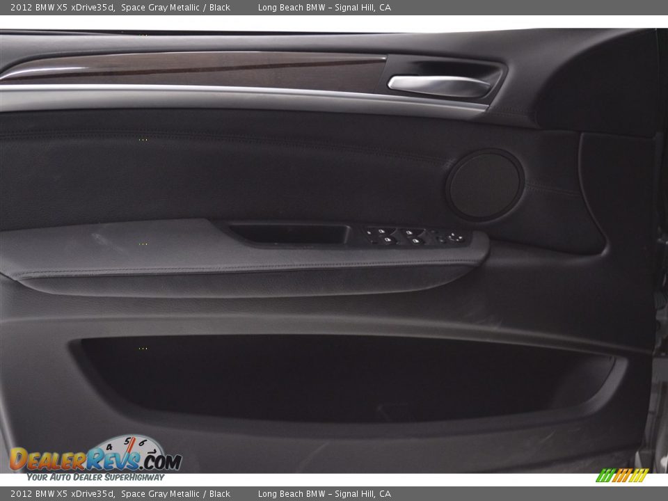 2012 BMW X5 xDrive35d Space Gray Metallic / Black Photo #21