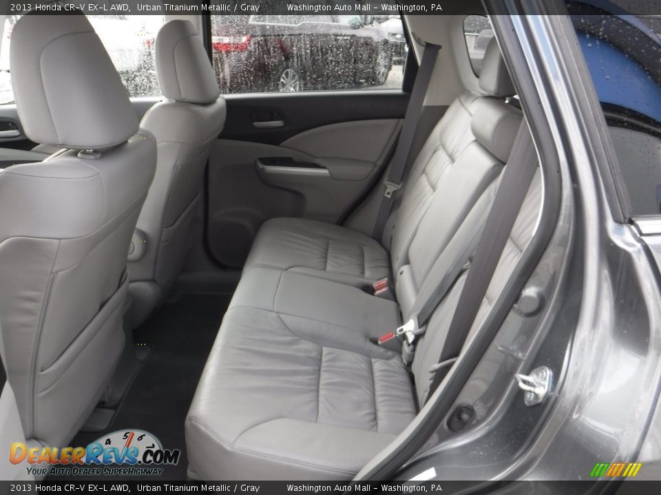 2013 Honda CR-V EX-L AWD Urban Titanium Metallic / Gray Photo #21