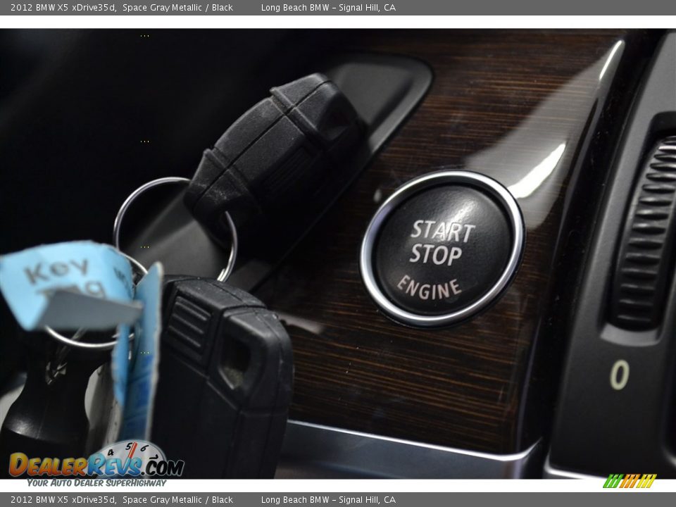 2012 BMW X5 xDrive35d Space Gray Metallic / Black Photo #28