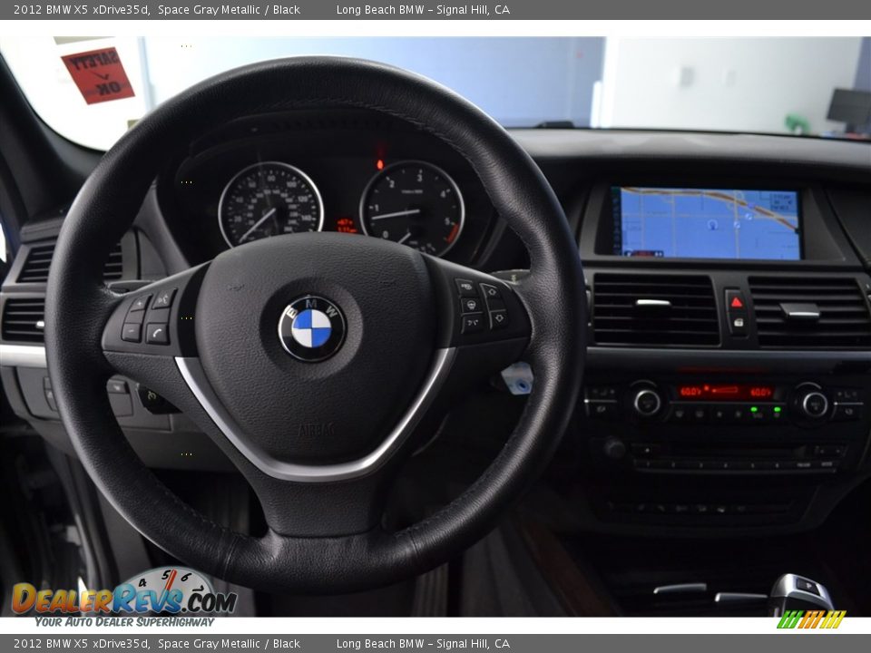 2012 BMW X5 xDrive35d Space Gray Metallic / Black Photo #29