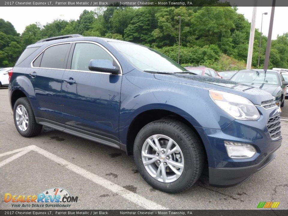 2017 Chevrolet Equinox LT Patriot Blue Metallic / Jet Black Photo #3