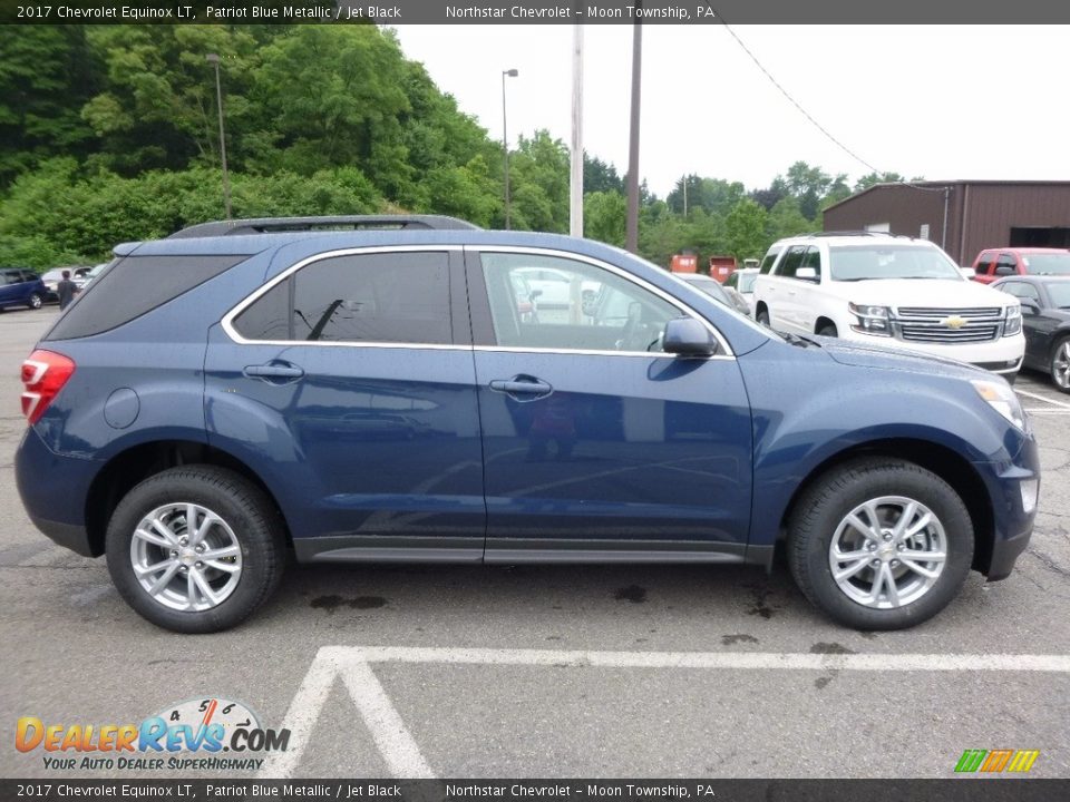 2017 Chevrolet Equinox LT Patriot Blue Metallic / Jet Black Photo #4