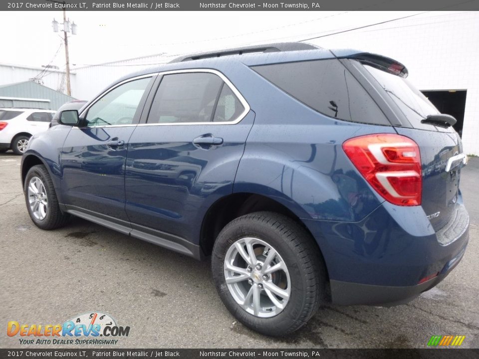 2017 Chevrolet Equinox LT Patriot Blue Metallic / Jet Black Photo #8