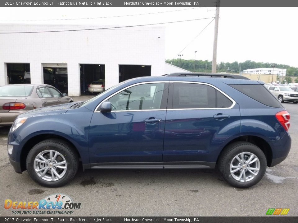 2017 Chevrolet Equinox LT Patriot Blue Metallic / Jet Black Photo #9