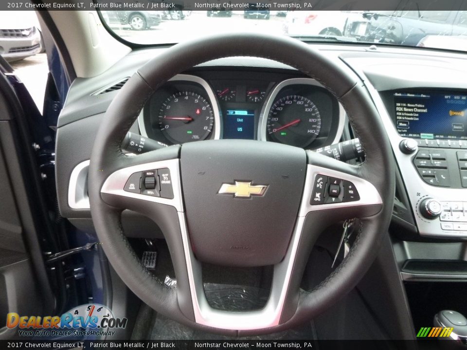 2017 Chevrolet Equinox LT Patriot Blue Metallic / Jet Black Photo #17