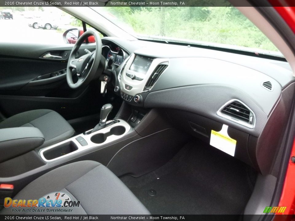 2016 Chevrolet Cruze LS Sedan Red Hot / Jet Black Photo #5