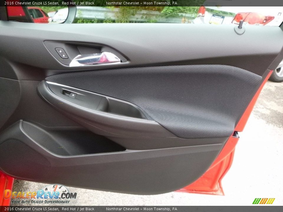 2016 Chevrolet Cruze LS Sedan Red Hot / Jet Black Photo #6