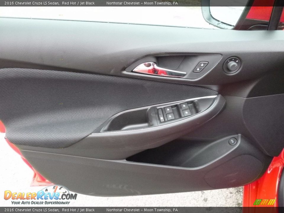 2016 Chevrolet Cruze LS Sedan Red Hot / Jet Black Photo #15