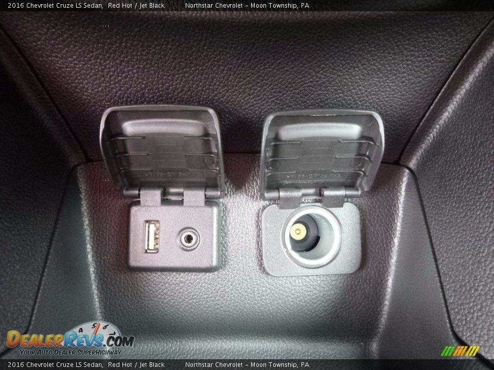 2016 Chevrolet Cruze LS Sedan Red Hot / Jet Black Photo #18