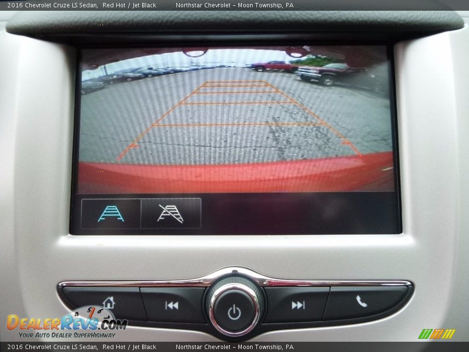 2016 Chevrolet Cruze LS Sedan Red Hot / Jet Black Photo #19